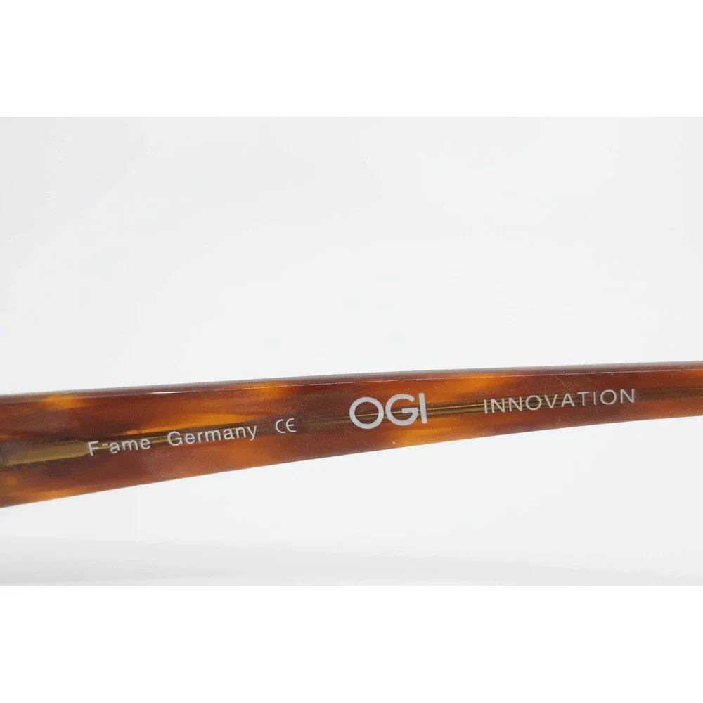 OGI Innovation 9052/698 Bronze Tortoise Rectangular Eyeglasses Frames Germany